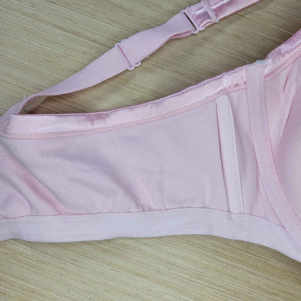 Cacique Intimates Pink Cotton Lightly Lined T-Shirt Bra 44DD - Picture 5 of 7